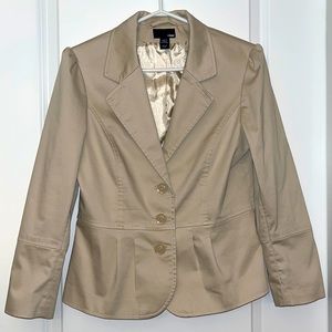 Light beige blazer